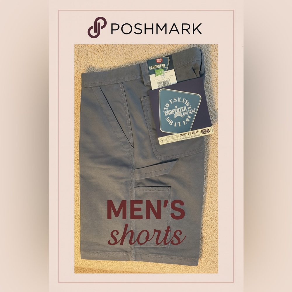 Faded Glory Slate Blue Gray Men’s Shorts